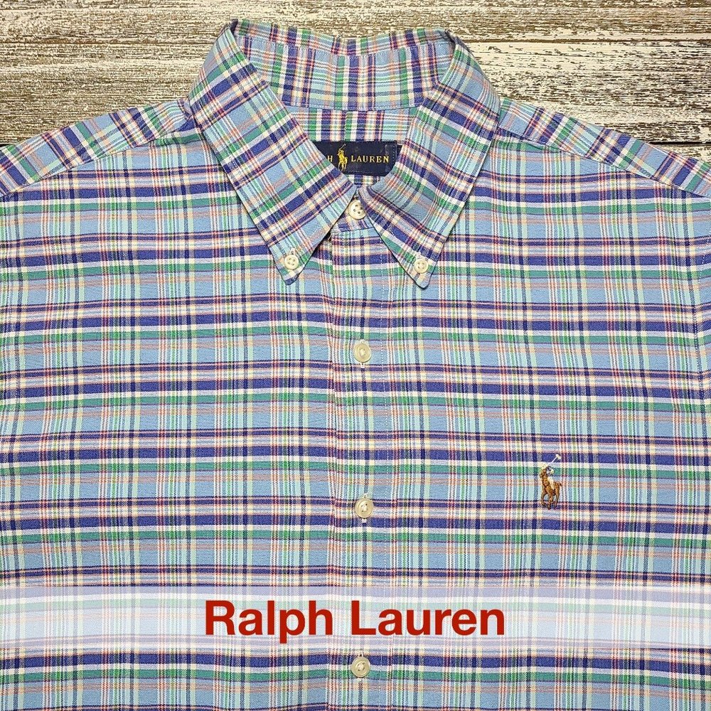 Ralph Lauren • Plaid Oxford Shirt